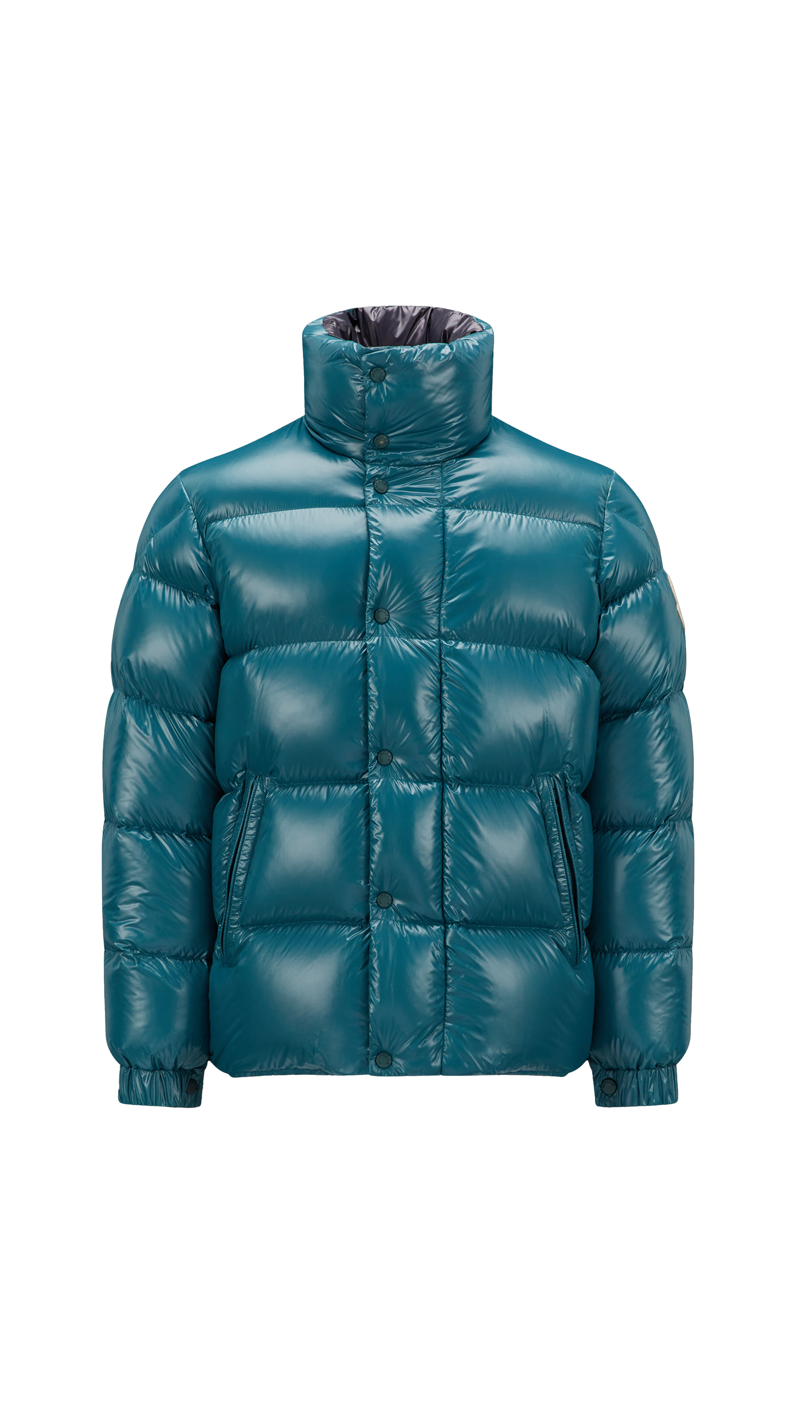 Dervox Short Down Jacket - Teal Blue