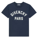 T-shirt in cotton with Givenchy Paris embroidery