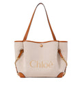 Chloé Clover double carry bag in canvas