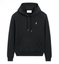 Black Cotton Ami De Coeur Hoodie