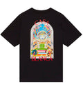 Black Tennis Landscape Short Sleeve T‑Shirt