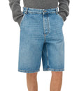 Vintage Indigo Cargo Denim Shorts