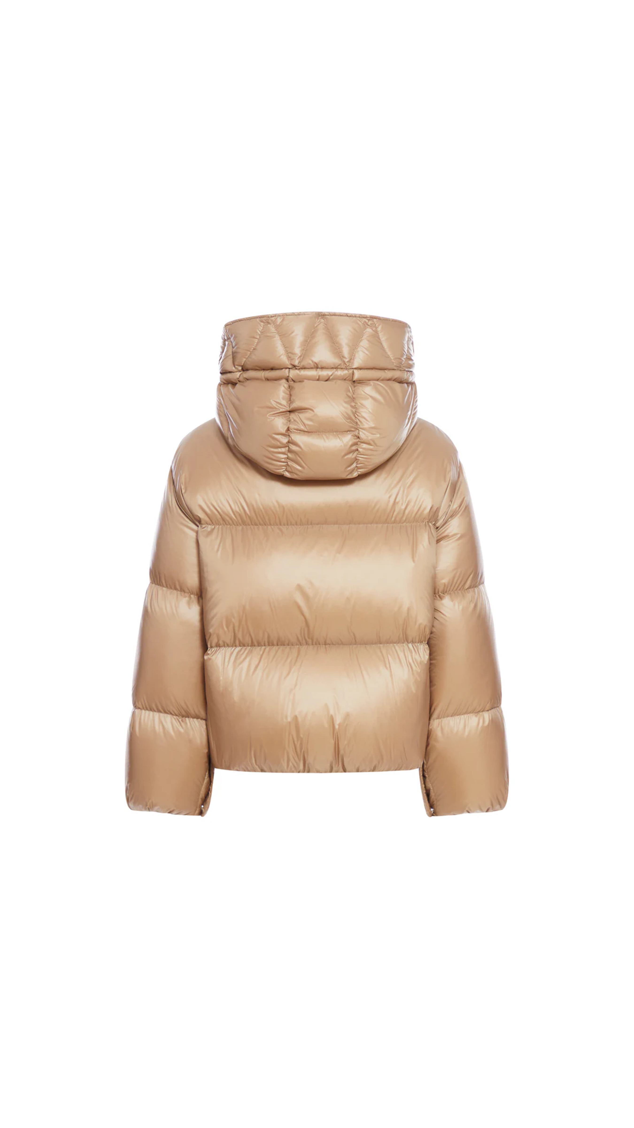 Borey Short Down Jacket - Camel Beige