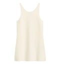Classic compact knit tank white