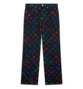 Heatmap Monogram Denim Jeans