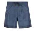 Printed Technical Poplin Swim Shorts