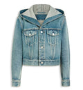Hooded Denim Jacket