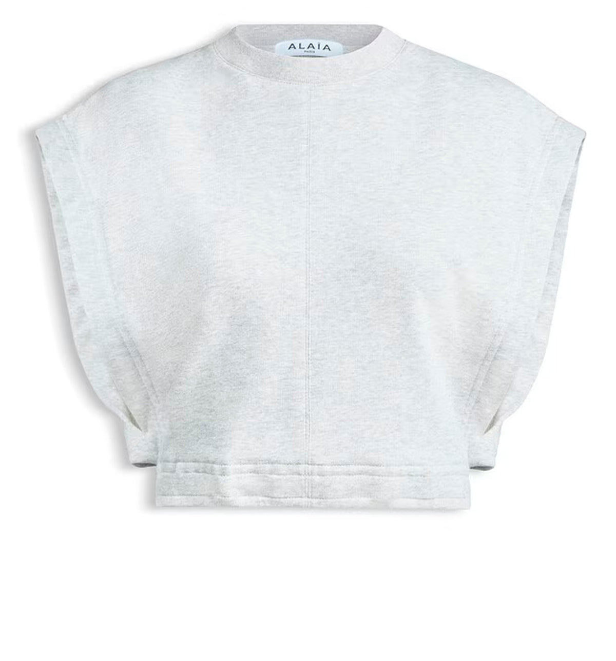 Fleece Jersey Crop Top
