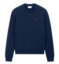 Blue cotton sweatshirt with Ami de Coeur