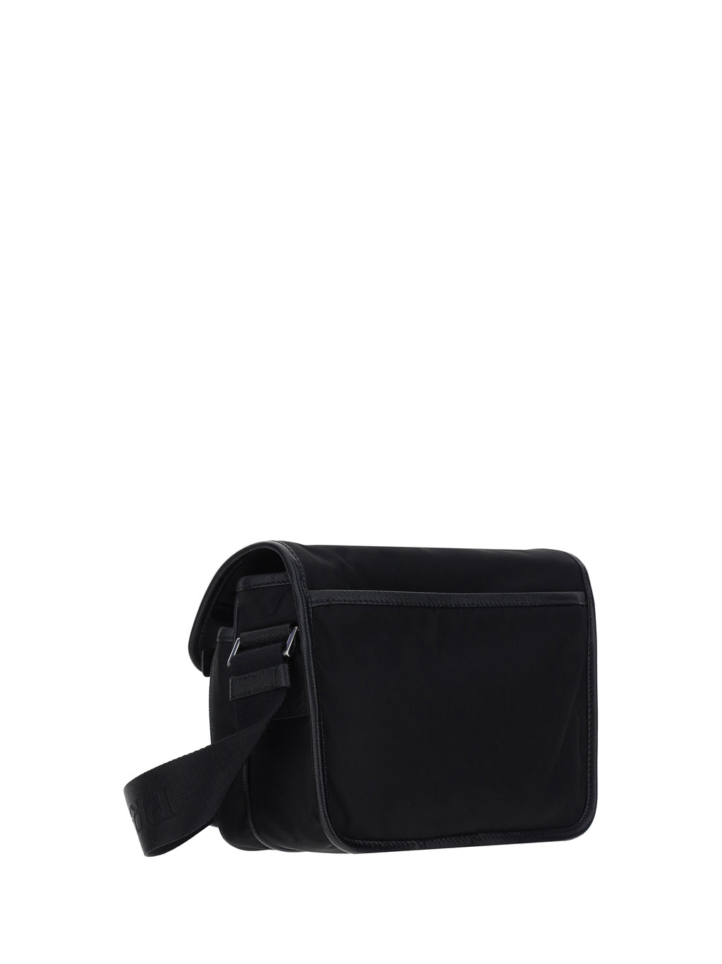 Re-Nylon and Saffiano leather shoulder bag