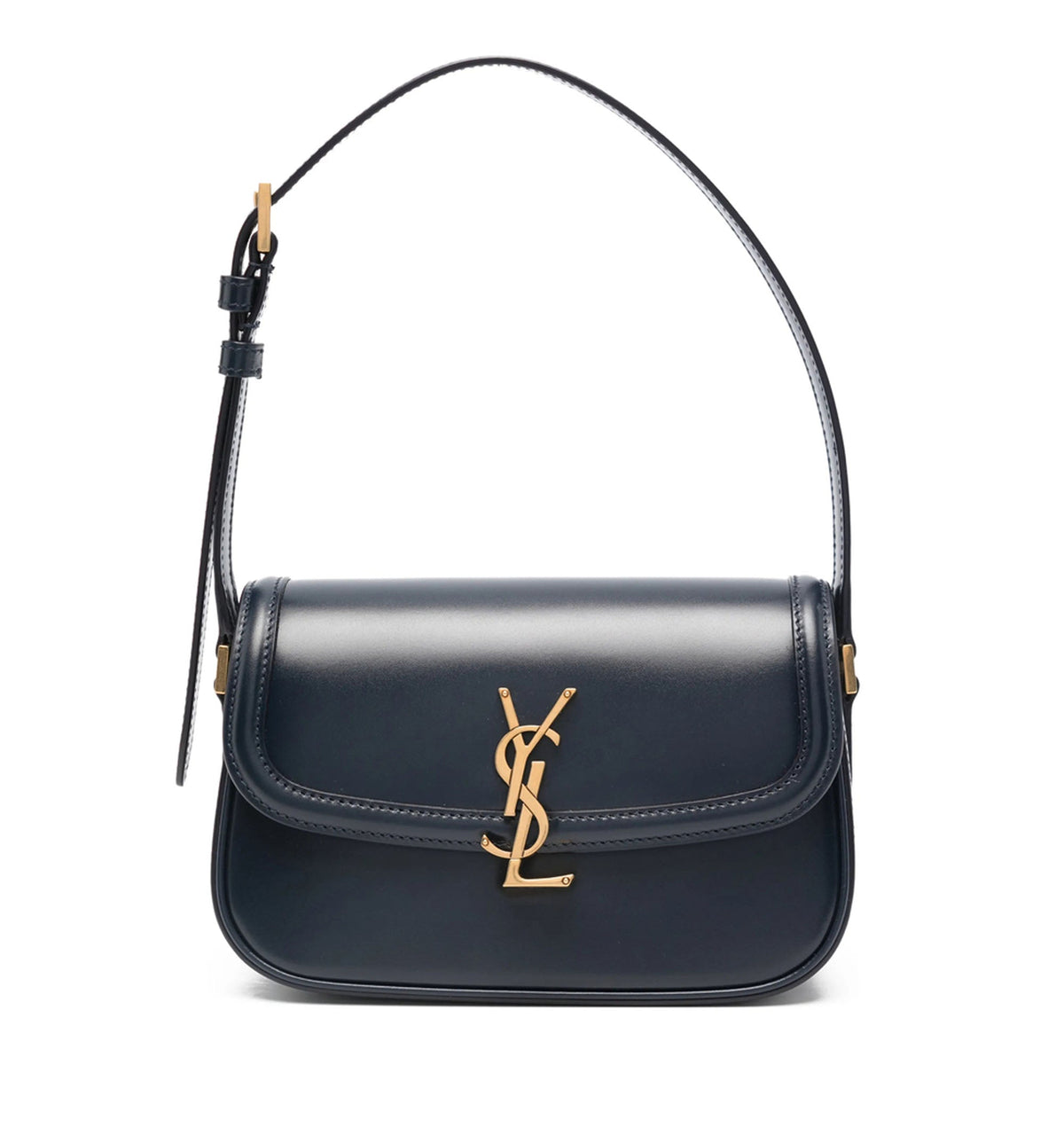 Solferino Mini In Box Leather 'Dream Blue'