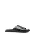 Interlocking-G Criss-cross Flat Sandals