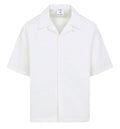 White Monogram Short Sleeve Shirt