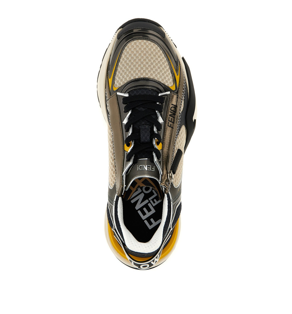 Fendi Flow Lace-Up Sneakers