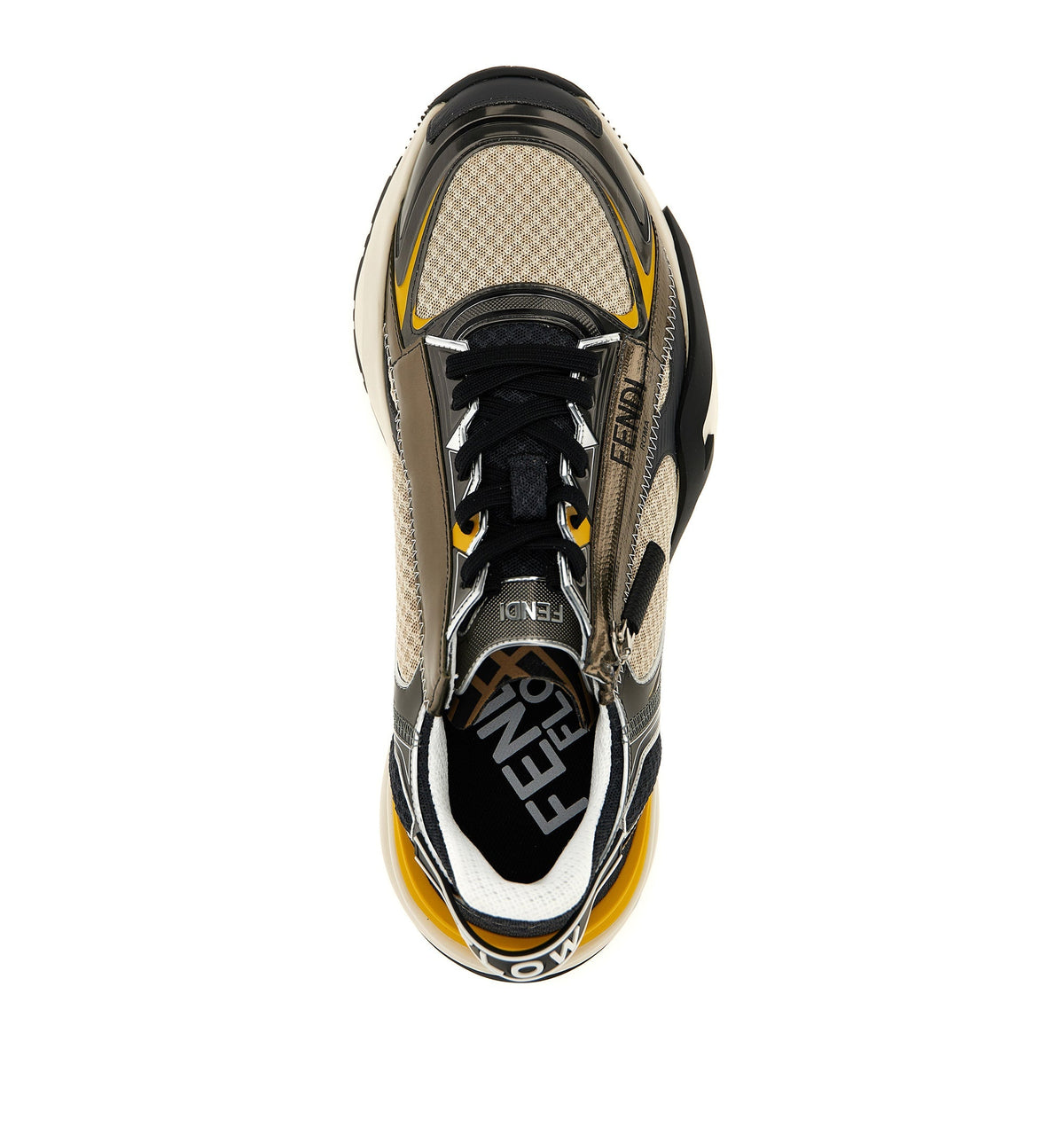Fendi Flow Lace-Up Sneakers
