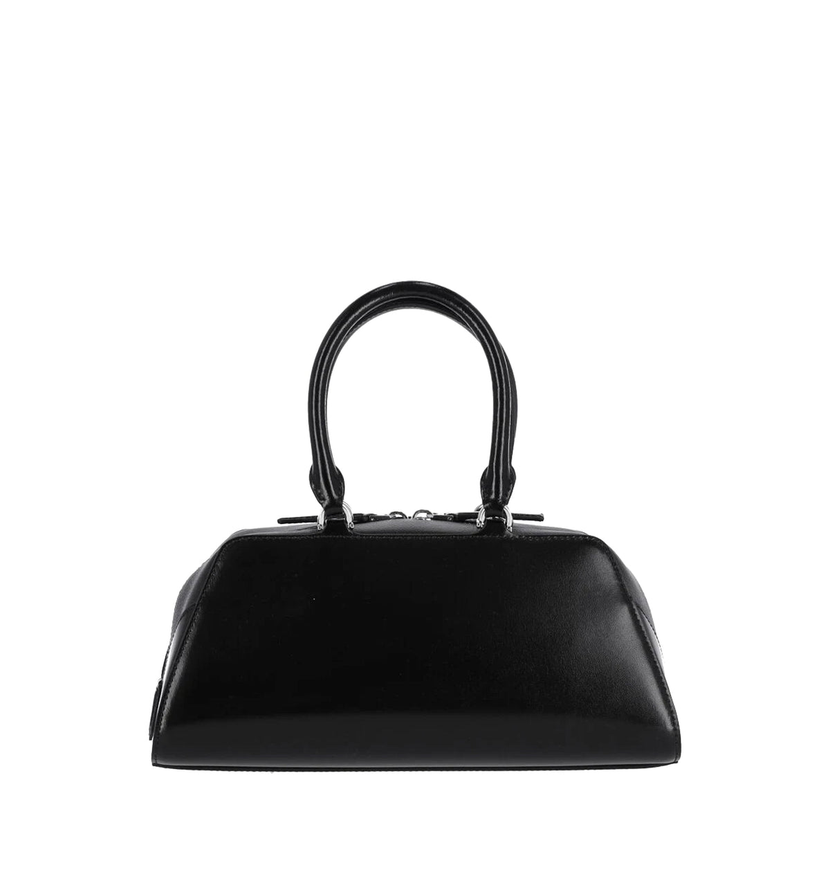 Small Antigona East-West Bag in Box Leather