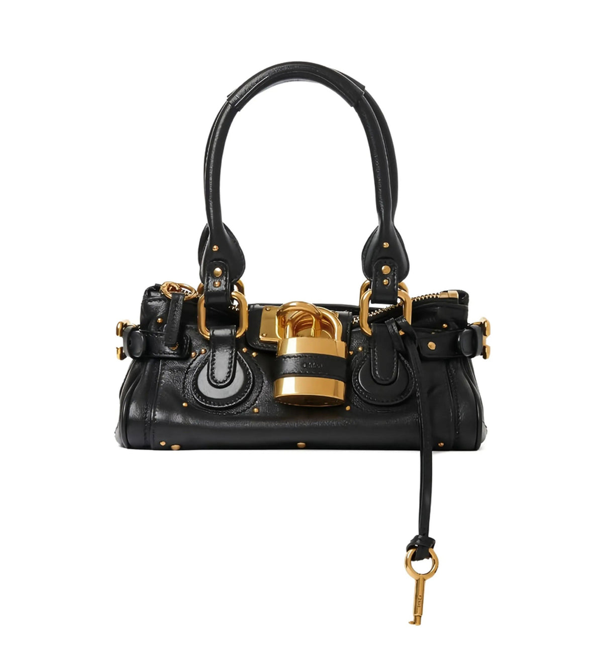 Small Paddington Bag In Grained Leather
