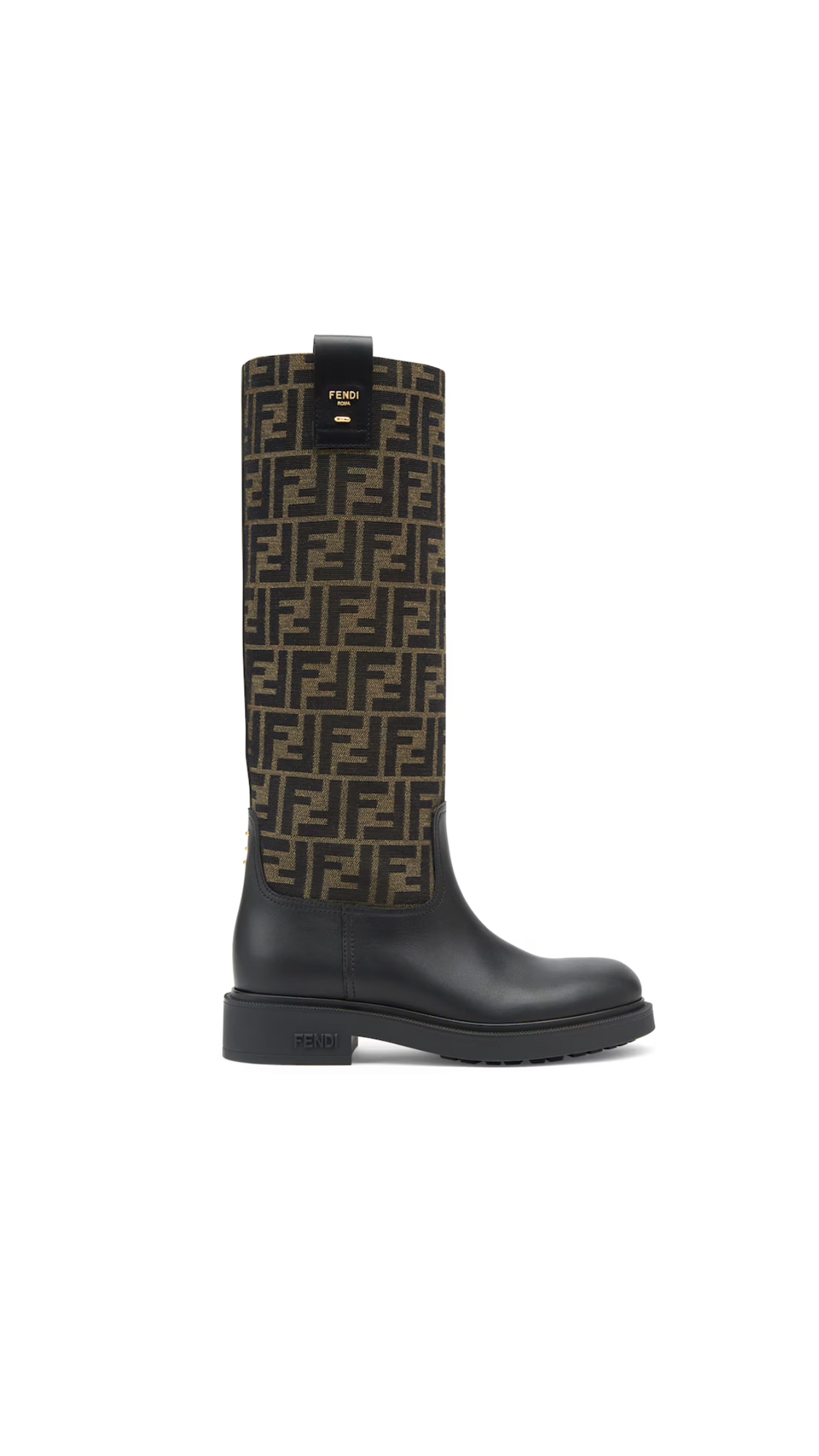 Fendi Filo Boots - Black/Brown