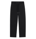 Black cotton track pants with Ami de Coeur