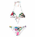 Printed sparkling jersey bikini