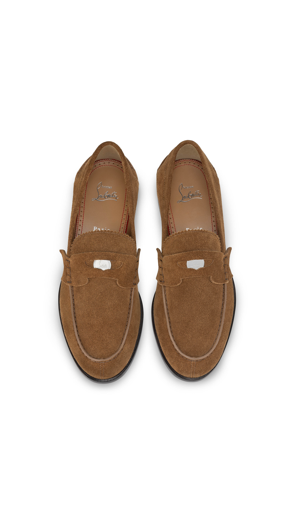 Penny Loafer in Reversed Calf Leather
