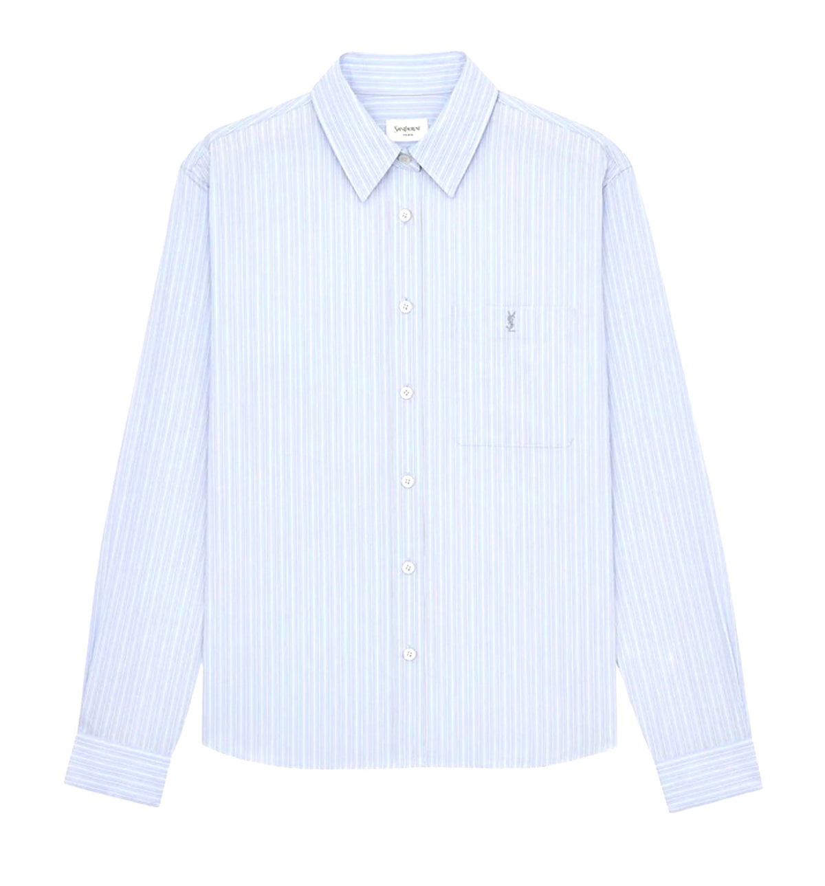 Cassandre Shirt In Striped Cotton Poplin