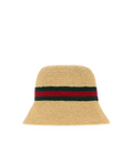 Woven Fabric Hat with Web