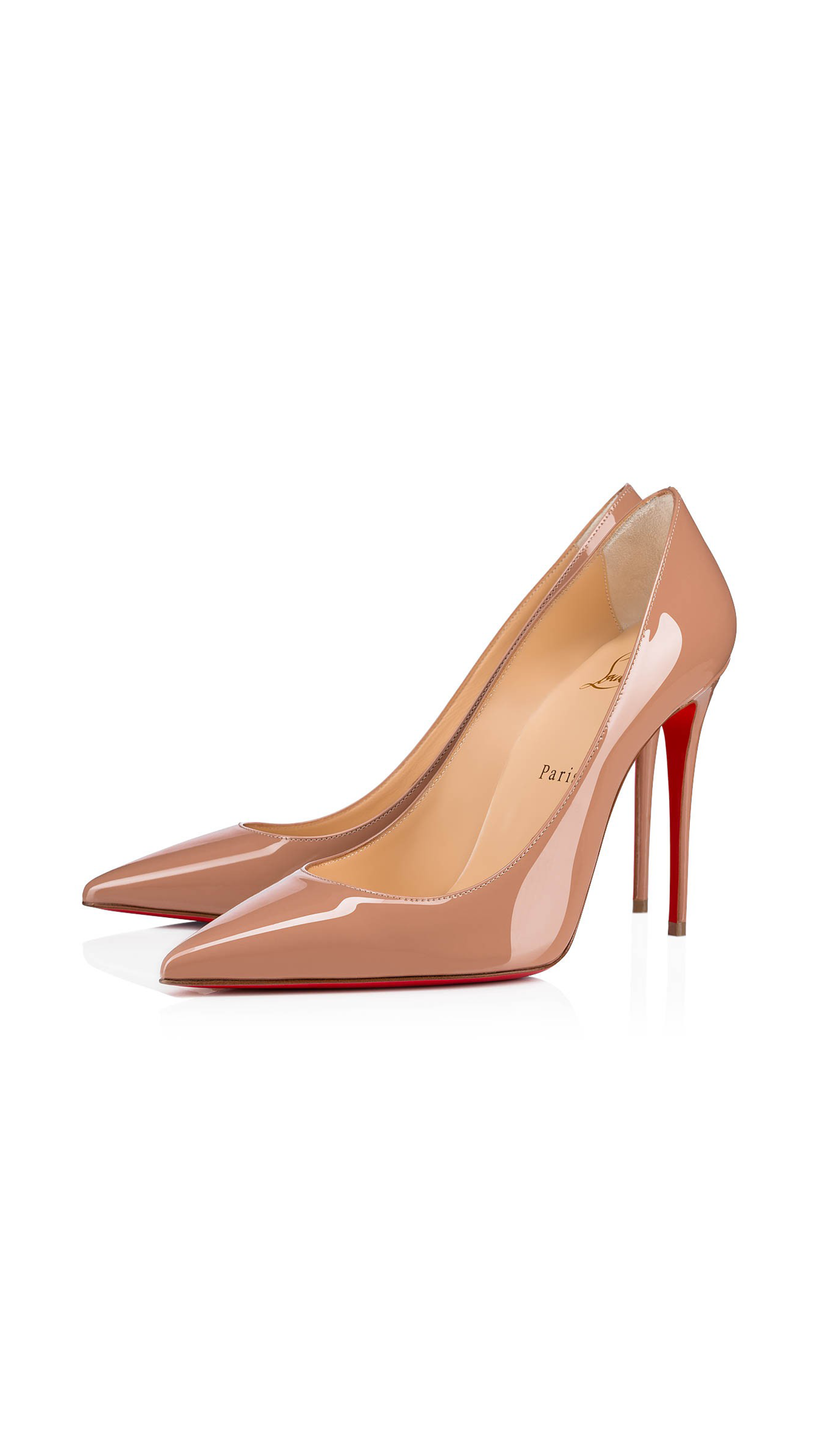 Kate Patent Pump - Nude