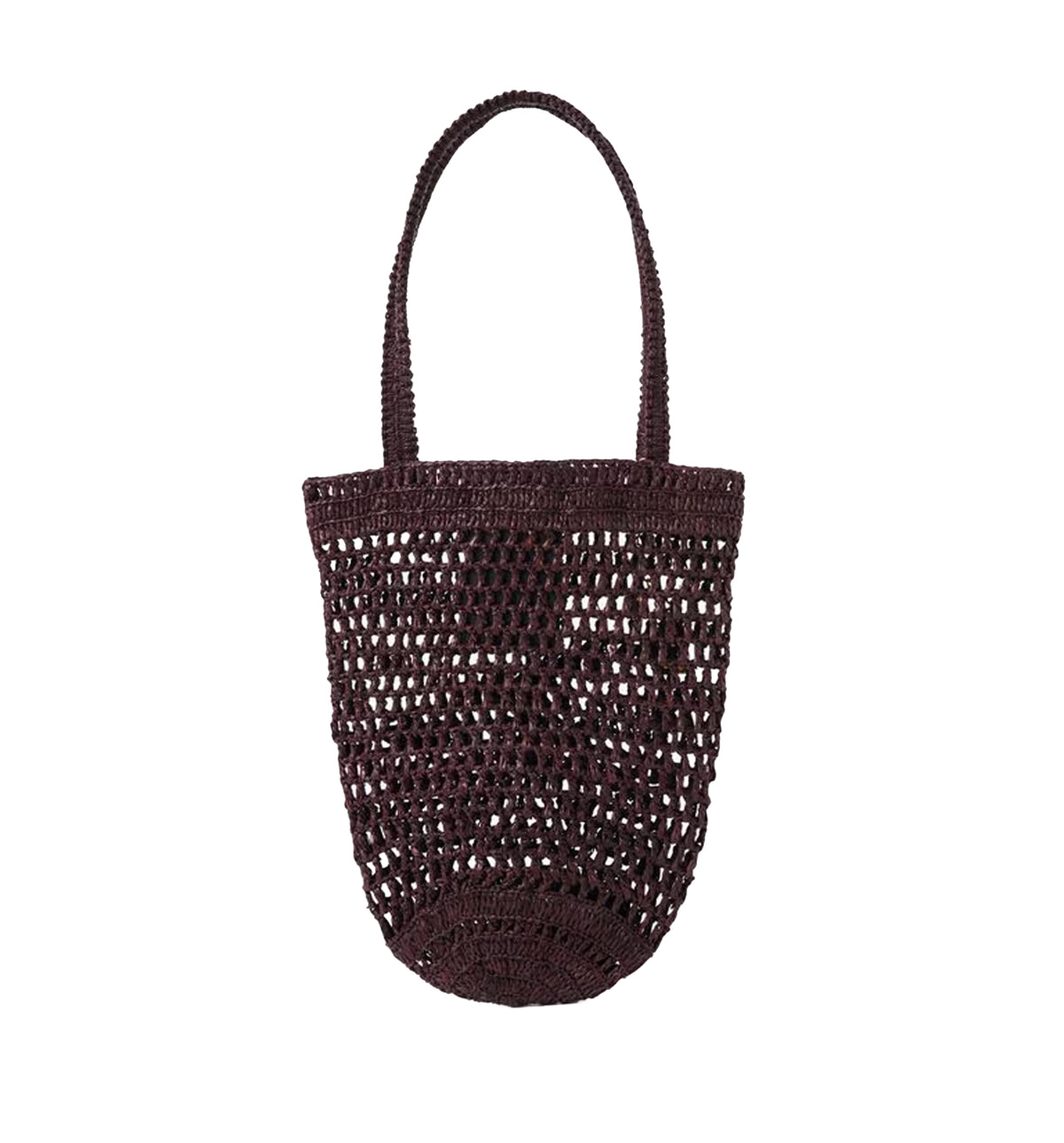 Raffia tote bag