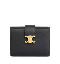 Fine Strap Wallet Nino In Supple Grained Calfskin