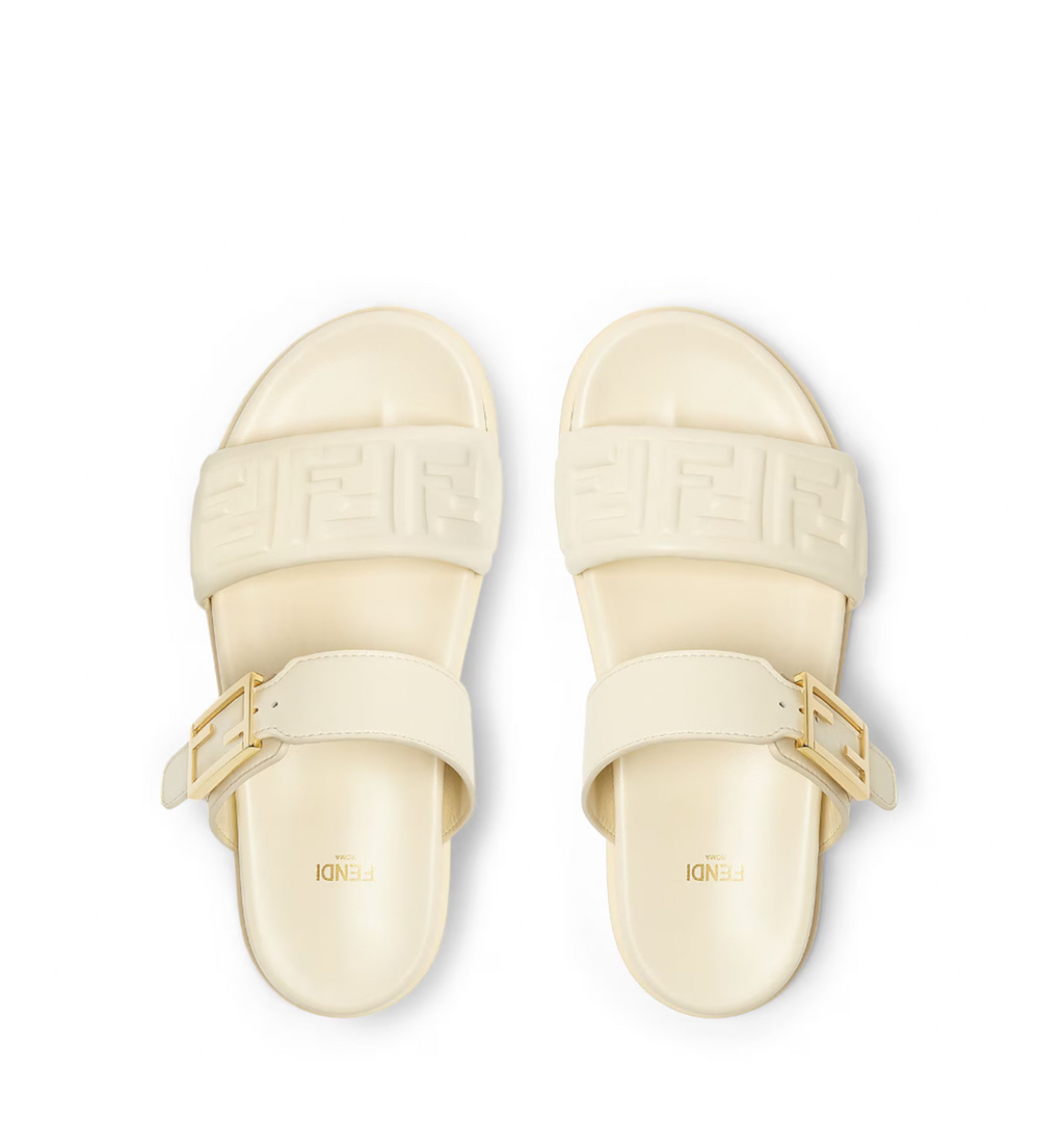Fendi Feel Leather Sandals