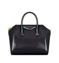 Small Antigona bag in Box leather