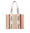 Woody tote bag in linen