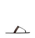 Babylone Slides In Smooth Leather