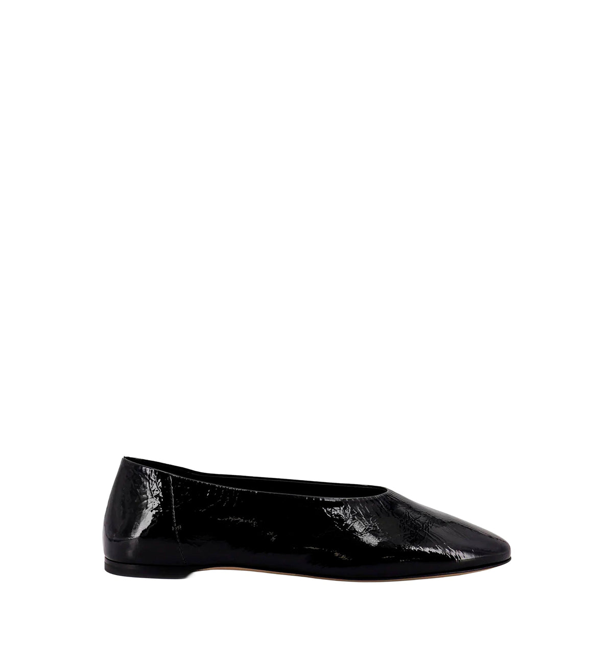 Patent leather ballerinas