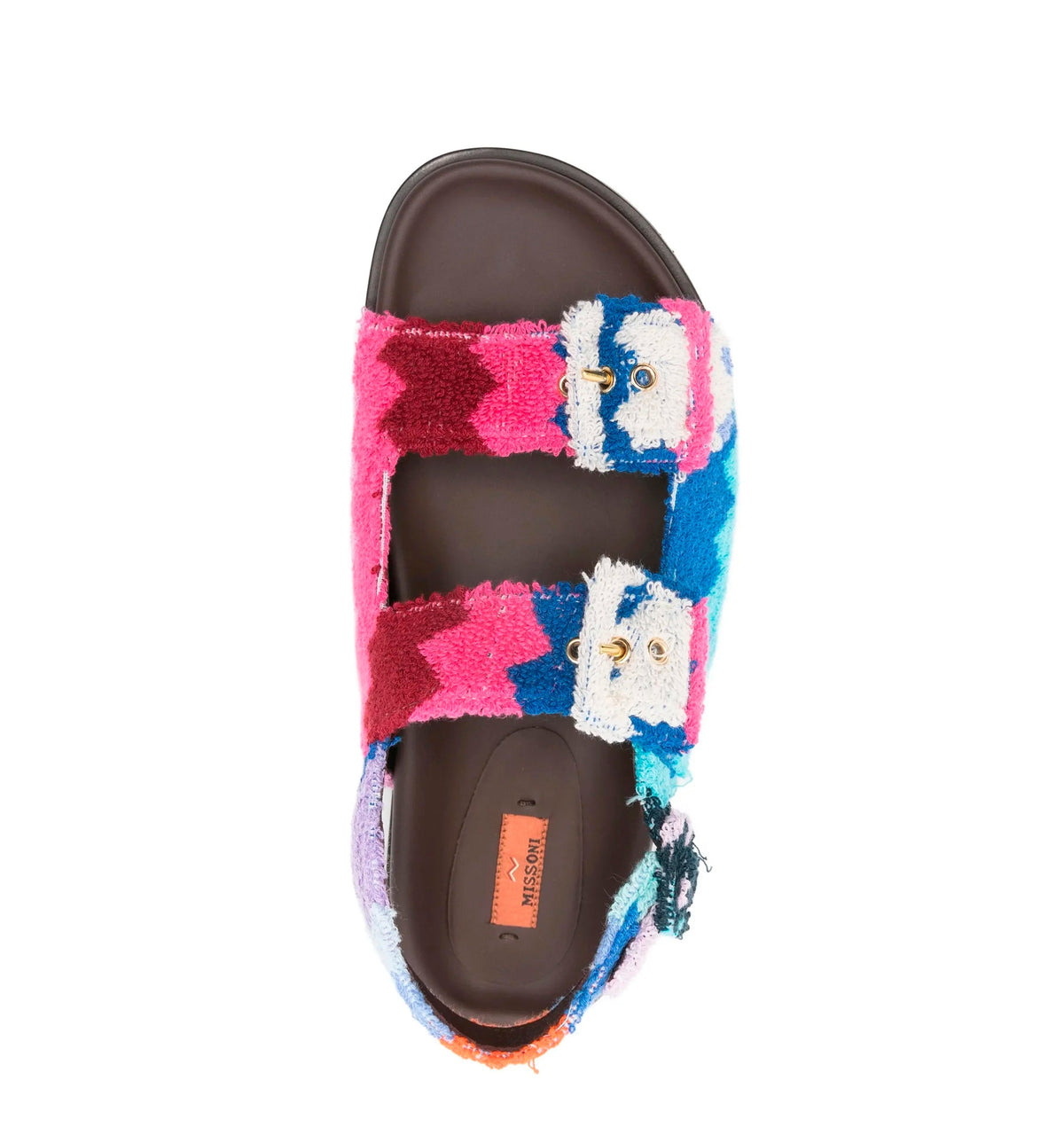 Mia Zig-zag Strap Sandals