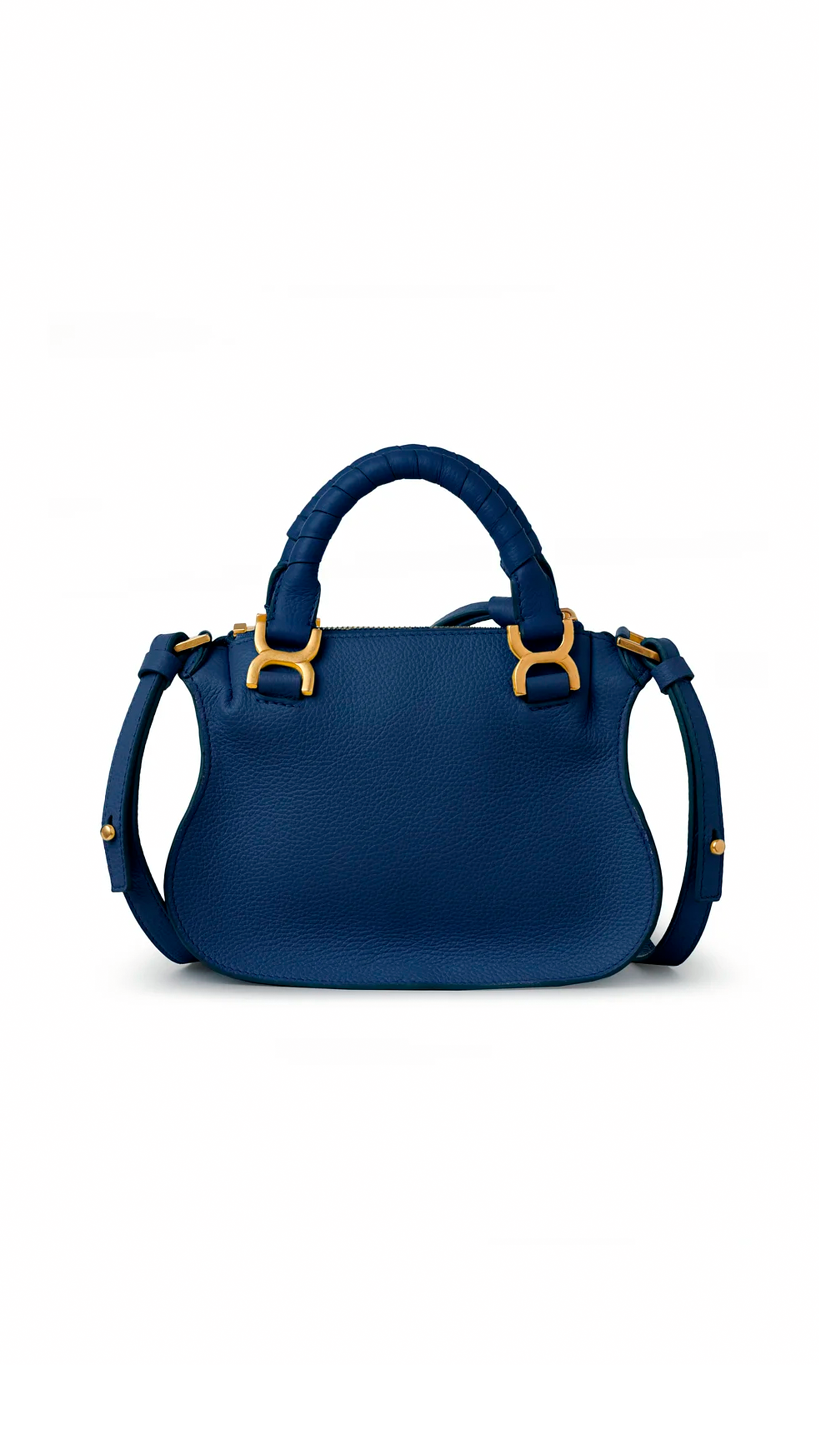 Marcie Mini Double Carry Bag - Deep Denim