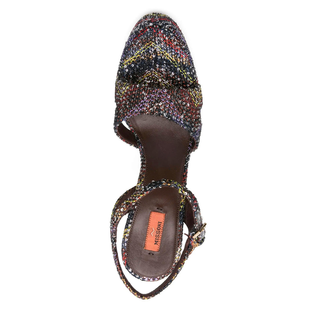 Angela Platform Heel Sandals