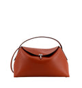 T-Lock Suede Shoulder Bag