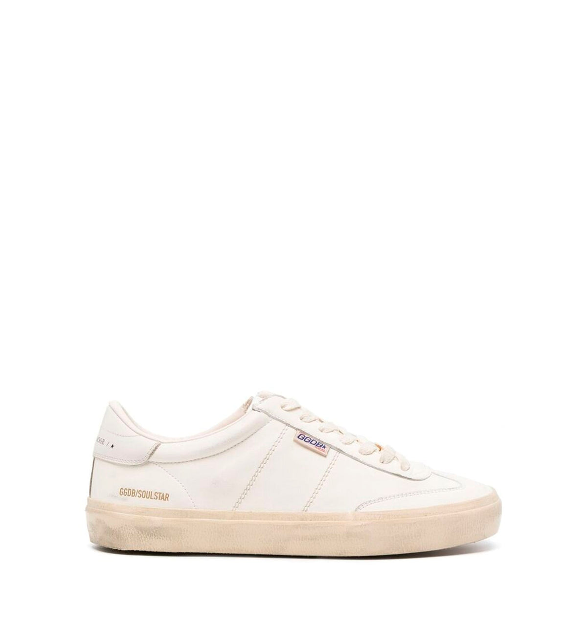 Soul Star in white nappa leather with white leather star