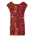 Marmo Print Shibori Dress