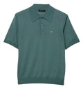 Superfine wool polo shirt