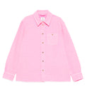 Laser Monogram Oversized Denim Shirt