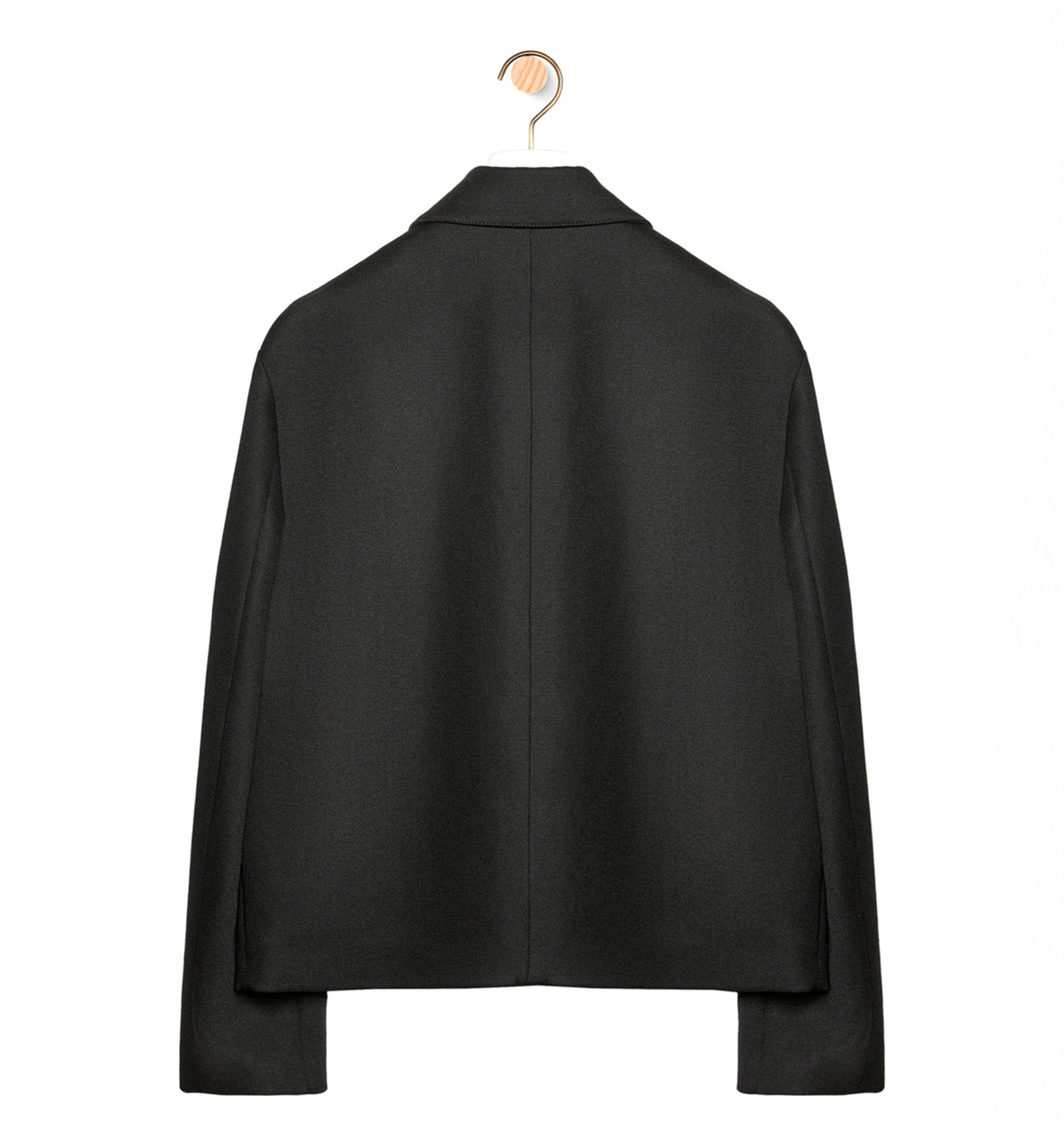Workwear jacket in wool and cashmere