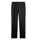 Easy raw edge trousers black