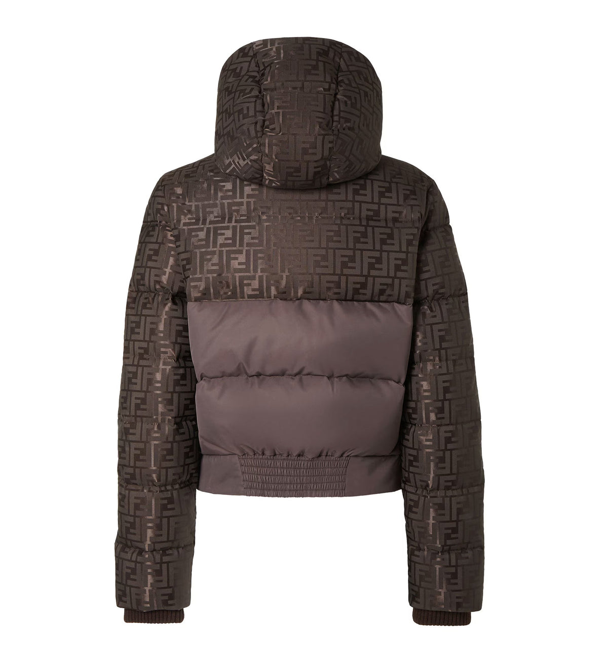 FF Jacquard nylon down jacket