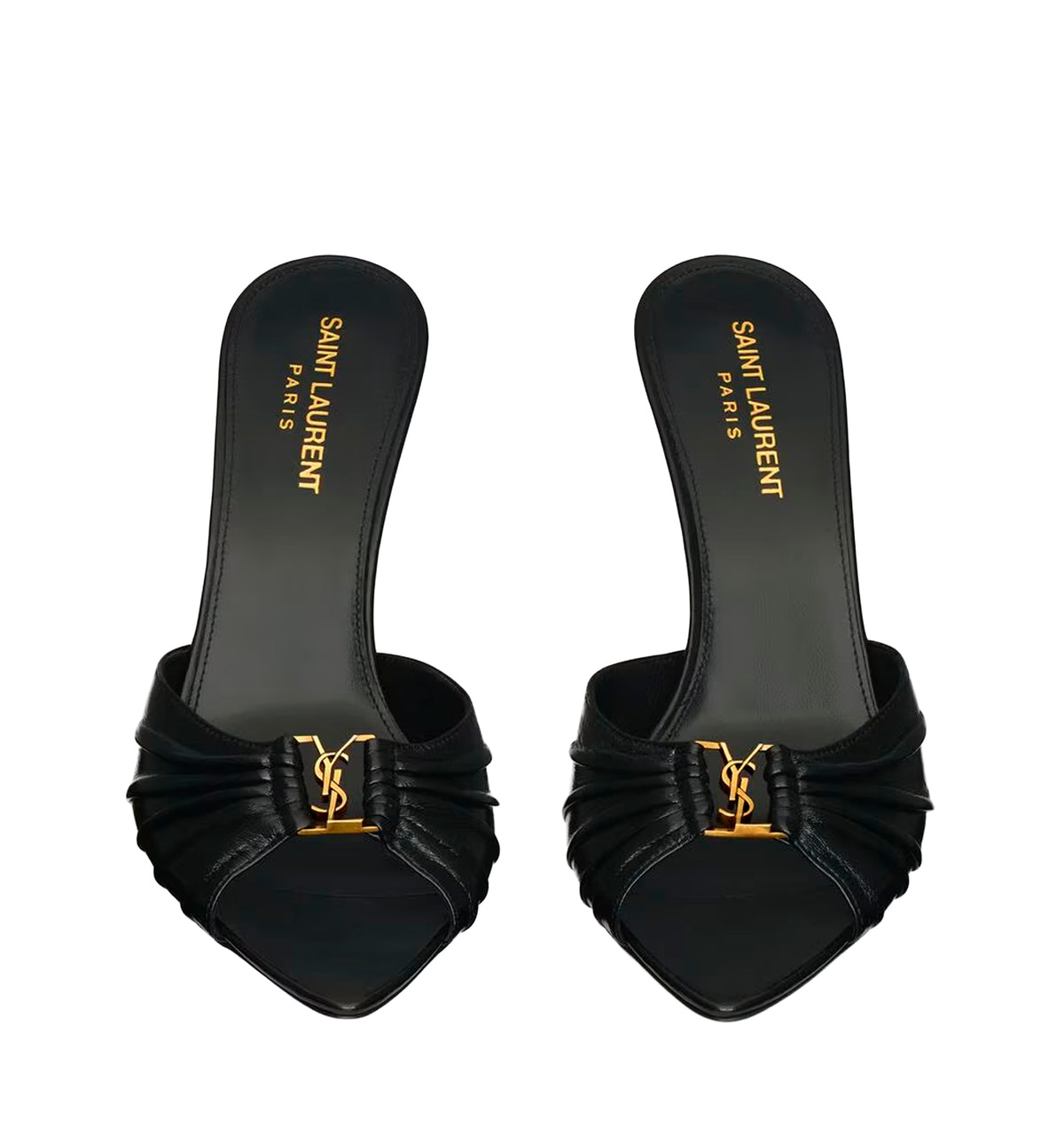 Babylone mules in smooth leather
