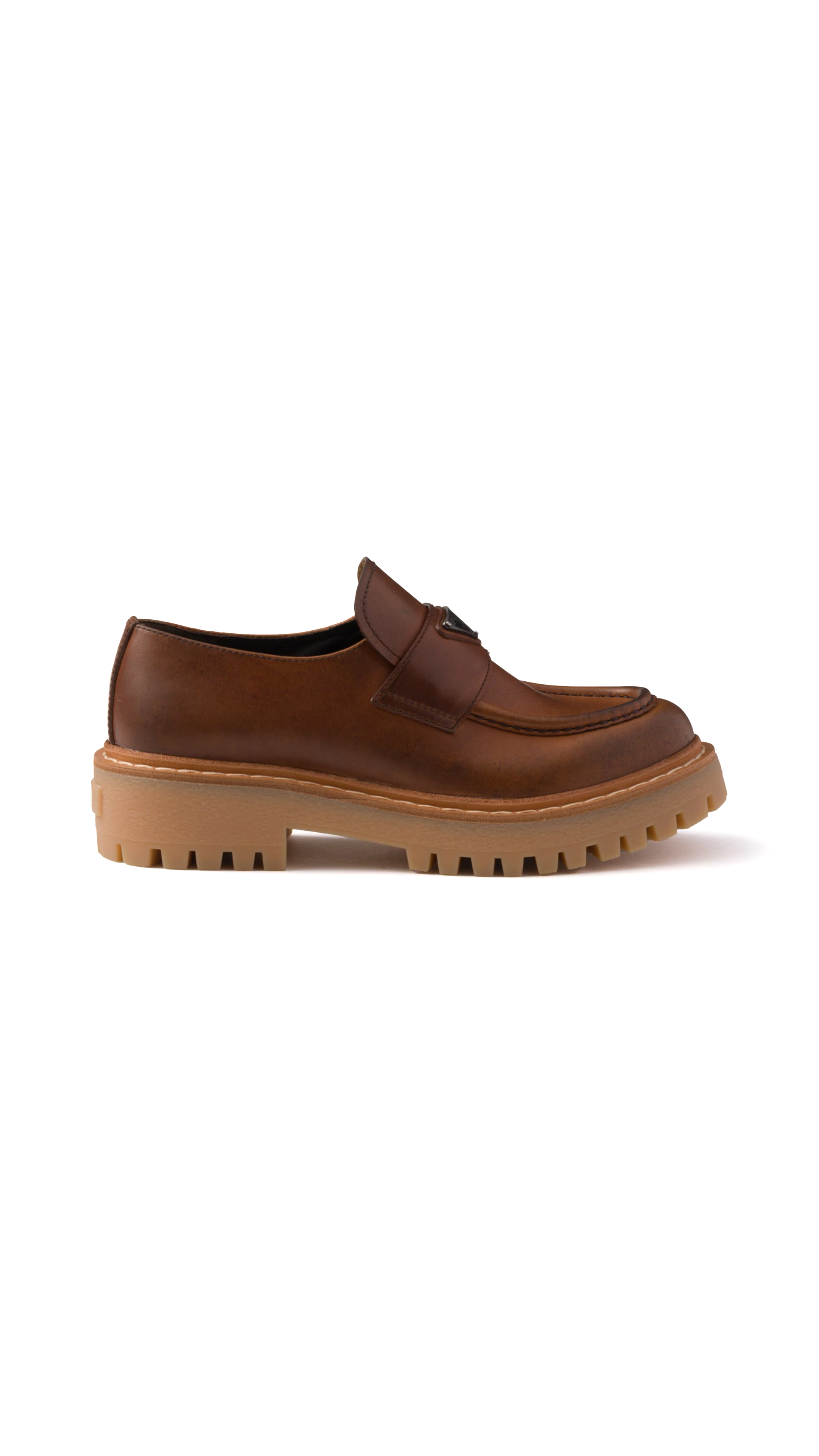 Leather Loafers - Cognac