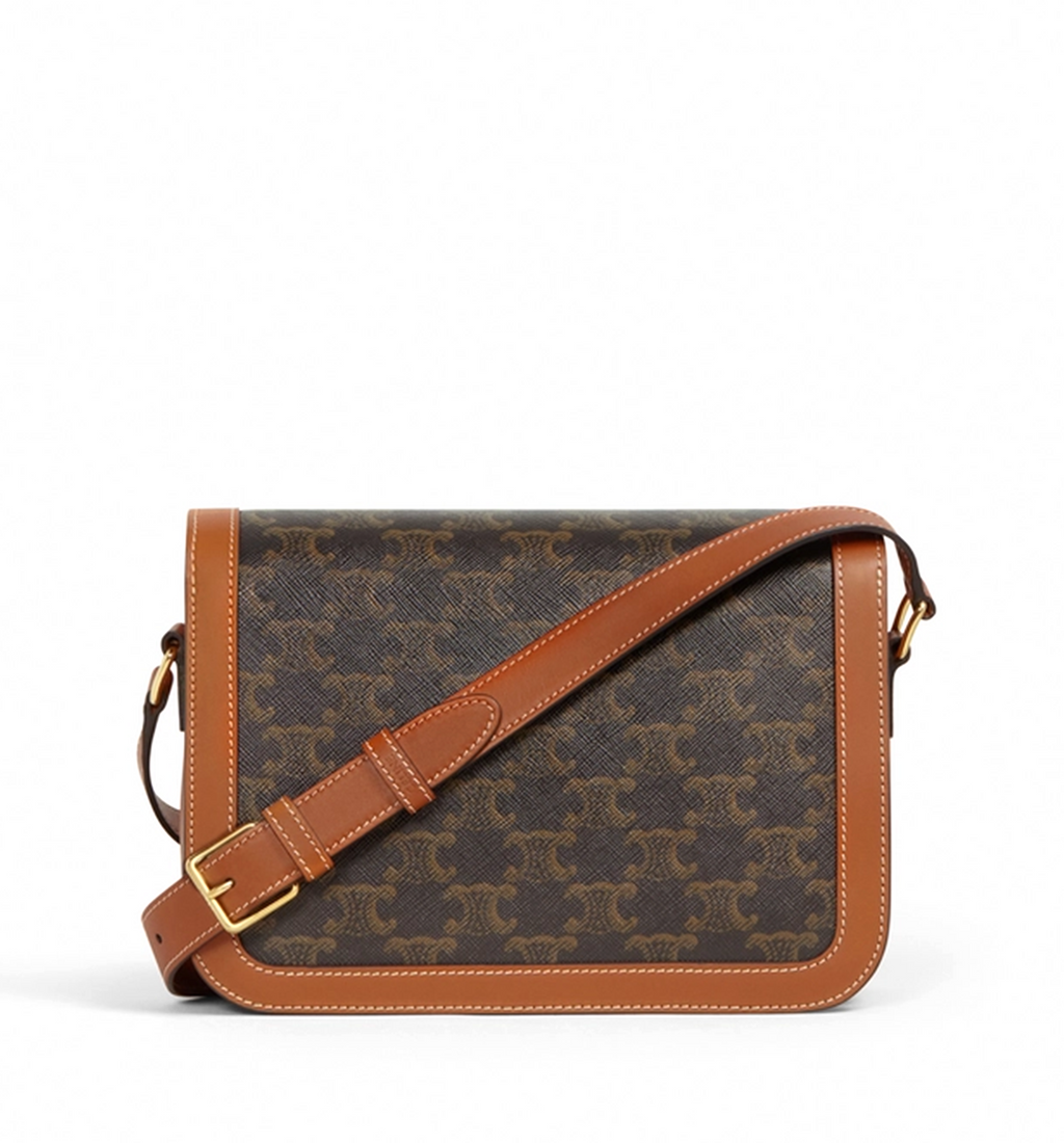 Triomphe Classic coated canvas crossbody bag