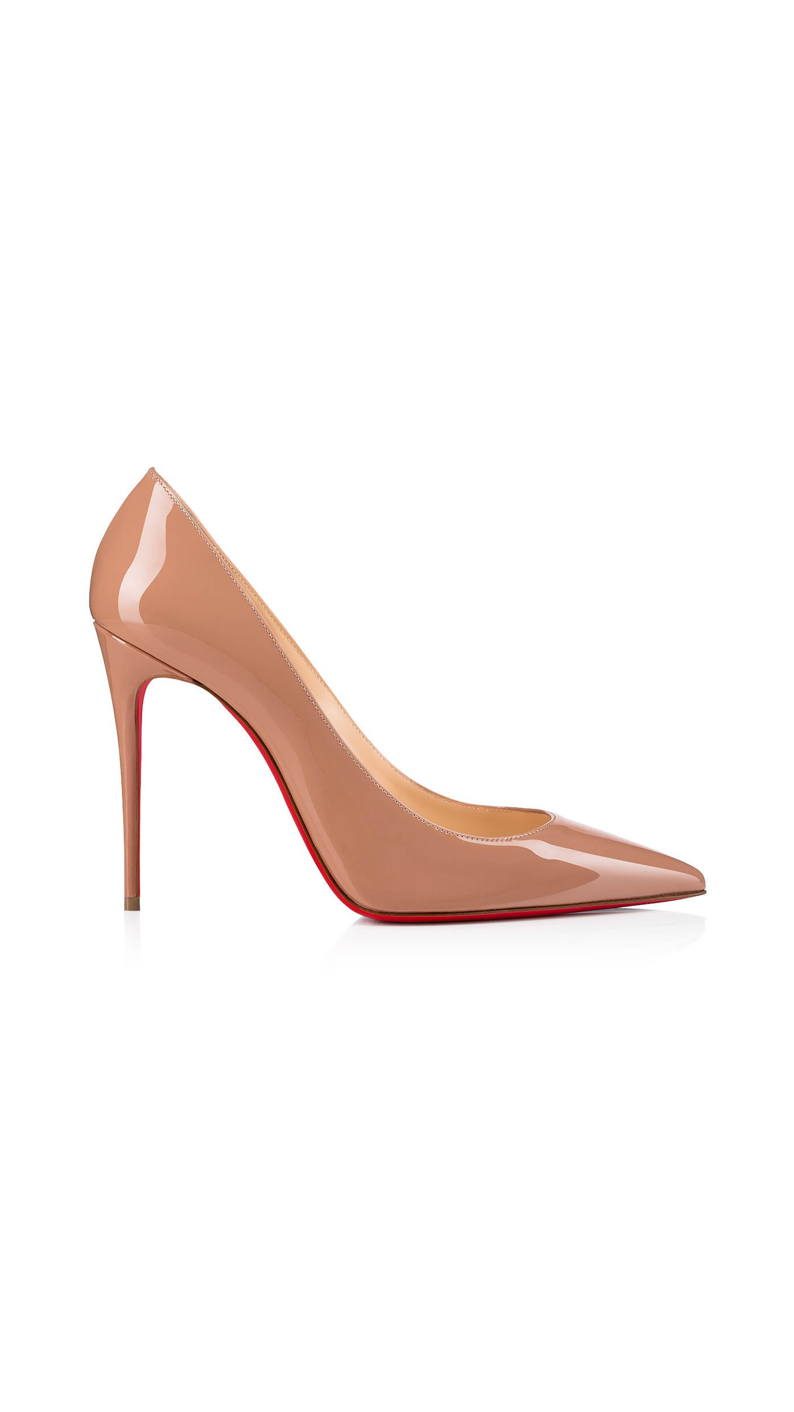 Kate Patent Pump - Nude